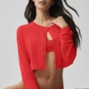Cardigan de jersé Supernatural - Rojo brillante