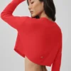 Cardigan de jersé Supernatural - Rojo brillante