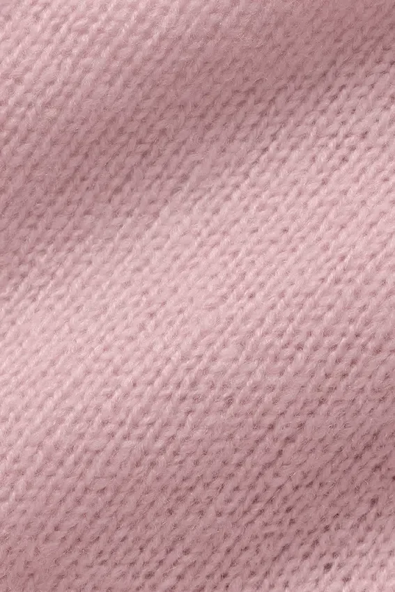 Cardigan de lana y cachemira New Class con lazo - Rosa vintage