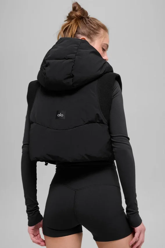 Chaleco acolchado Fast Lane - Negro