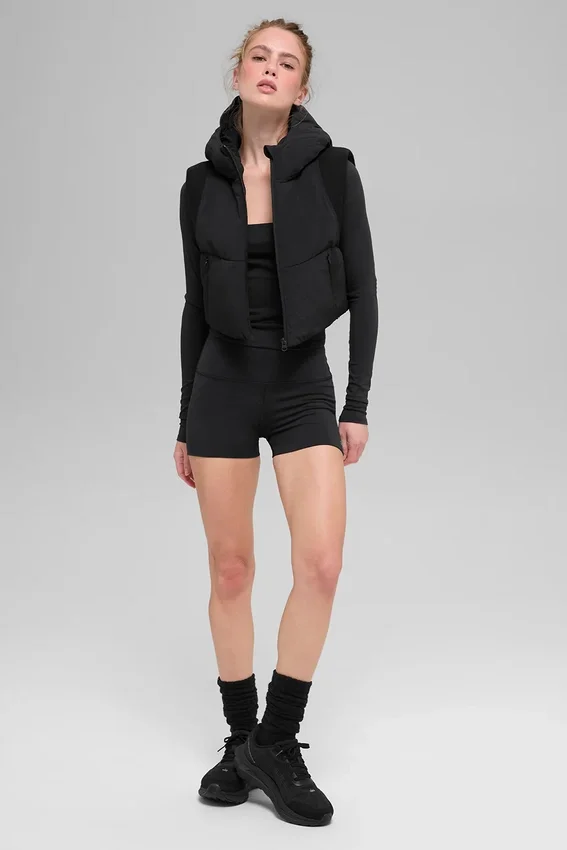 Chaleco acolchado Fast Lane - Negro