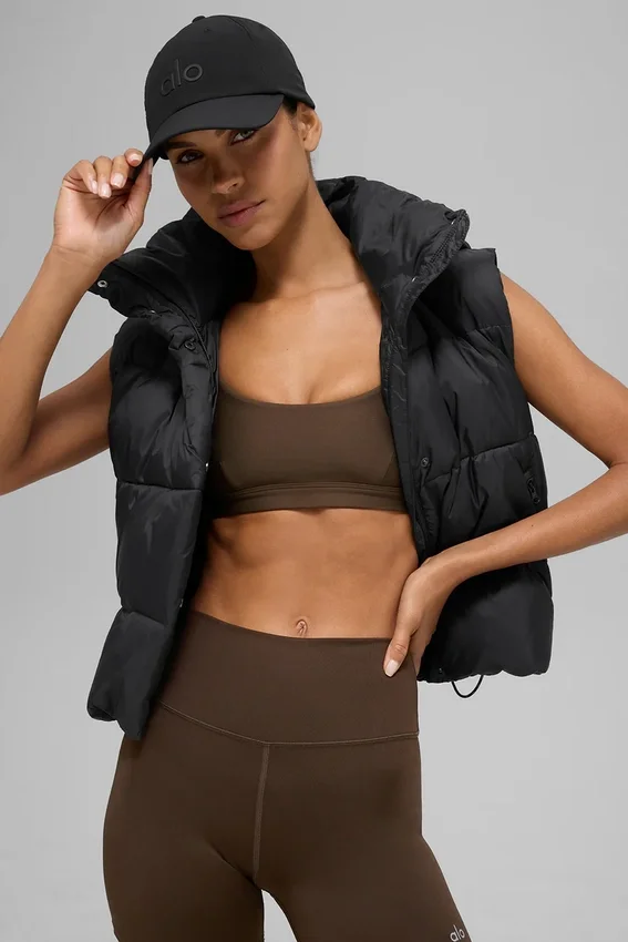 Chaleco acolchado Gold Rush - Negro