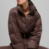 Chaqueta acolchada Atmosphere corta - Brownstone