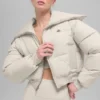 Chaqueta acolchada Captivate - Bone