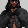 Chaqueta acolchada corta «Atmosphere» - Negro