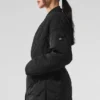 Chaqueta acolchada cruzada Urbanite - Negro