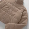 Chaqueta acolchada de micropana de ensueño - Chai Latte