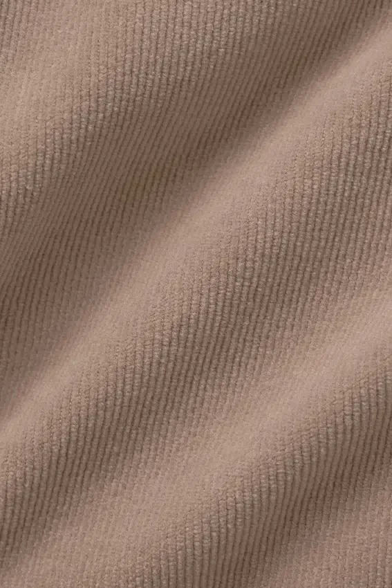Chaqueta acolchada de micropana de ensueño - Chai Latte