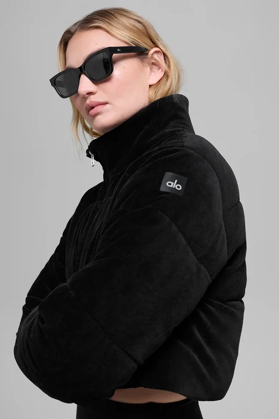 Chaqueta acolchada Dreamy de micropana - Negro