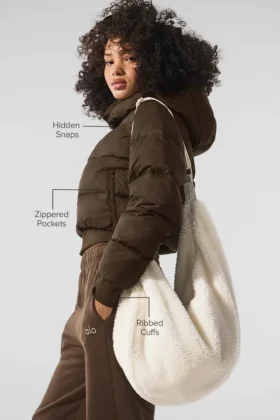 Chaqueta acolchada Foxy – Espresso