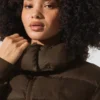 Chaqueta acolchada Foxy - Espresso