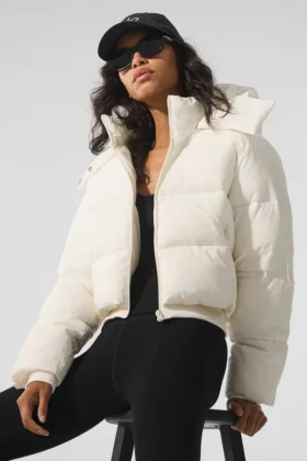 Chaqueta acolchada Foxy - Marfil