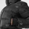 Chaqueta acolchada Foxy - Negro