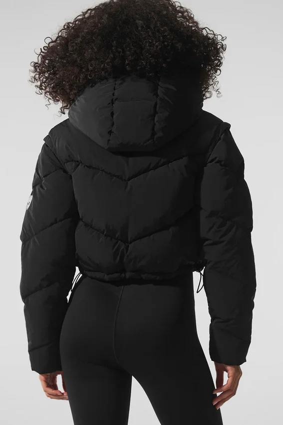 Chaqueta acolchada Glacier - Negro