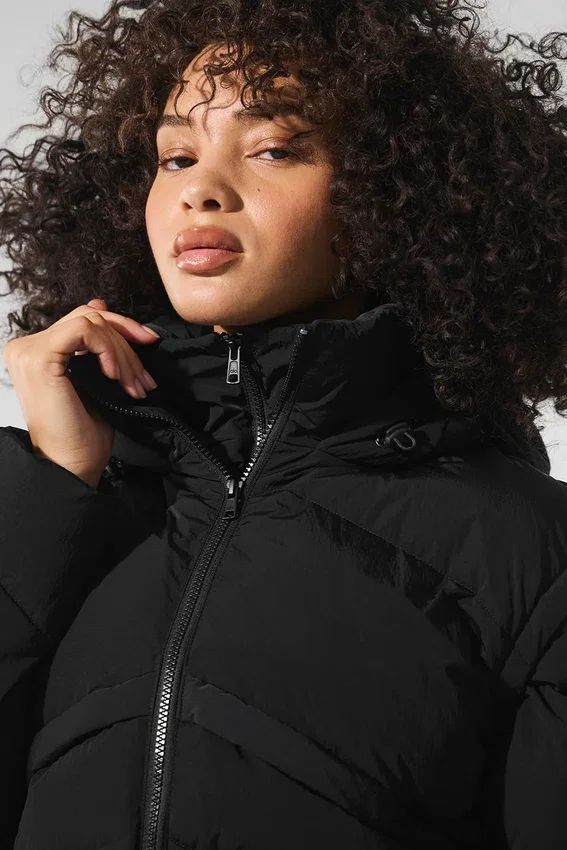 Chaqueta acolchada Glacier - Negro