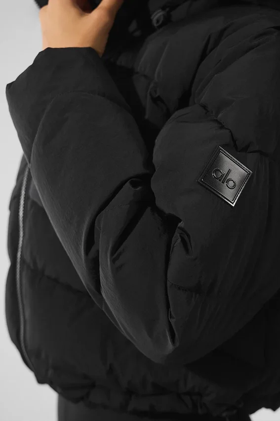 Chaqueta acolchada Glacier - Negro