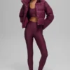 Chaqueta acolchada Gold Rush - Burdeos