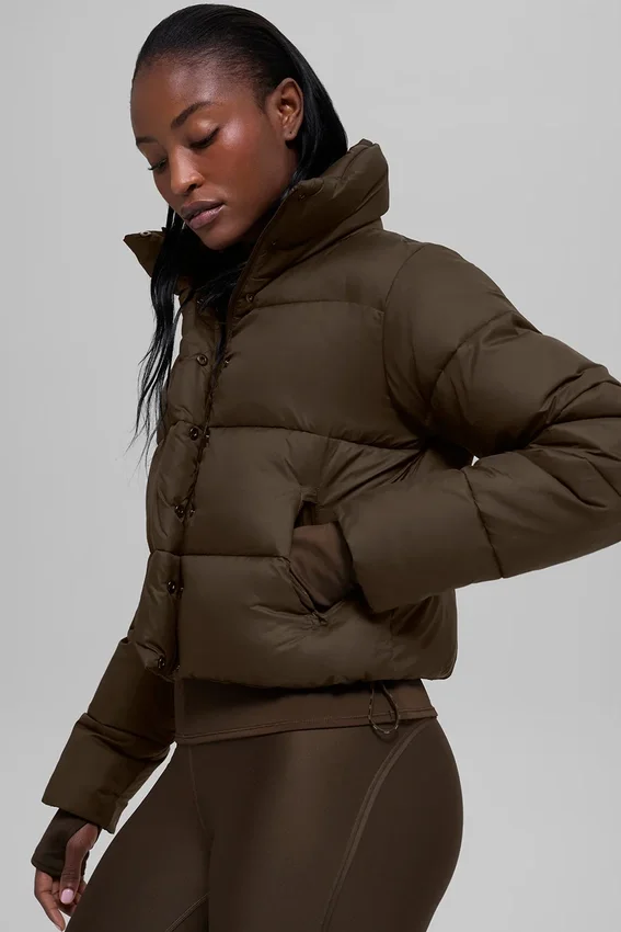 Chaqueta acolchada Gold Rush - Espresso