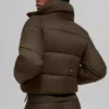 Chaqueta acolchada Gold Rush - Espresso