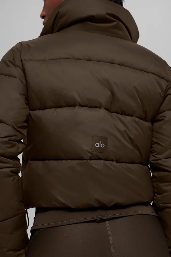 Chaqueta acolchada Gold Rush - Espresso