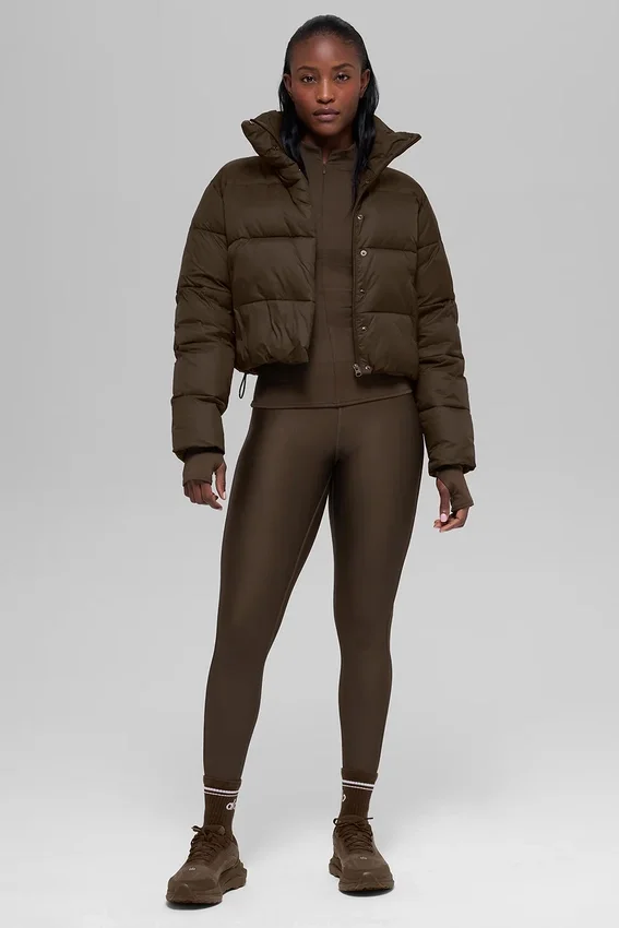 Chaqueta acolchada Gold Rush - Espresso