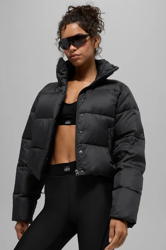 Chaqueta acolchada Gold Rush - Negro