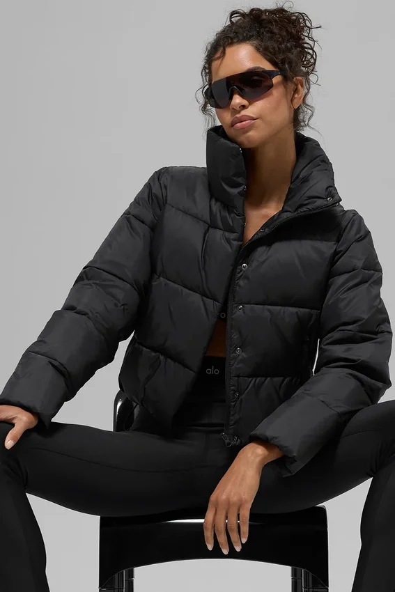 Chaqueta acolchada Gold Rush - Negro