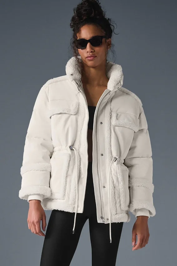 Chaqueta acolchada Ice Breaker - Marfil
