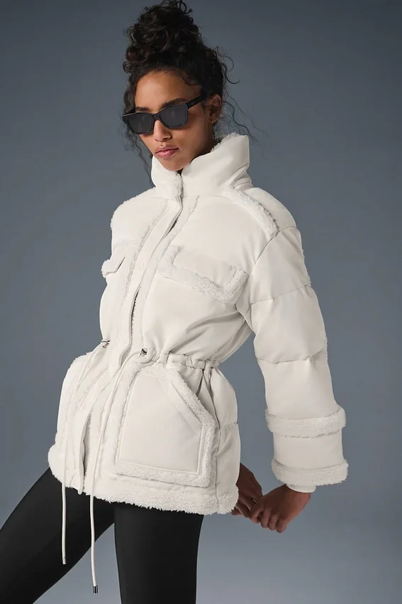 Chaqueta acolchada Ice Breaker - Marfil