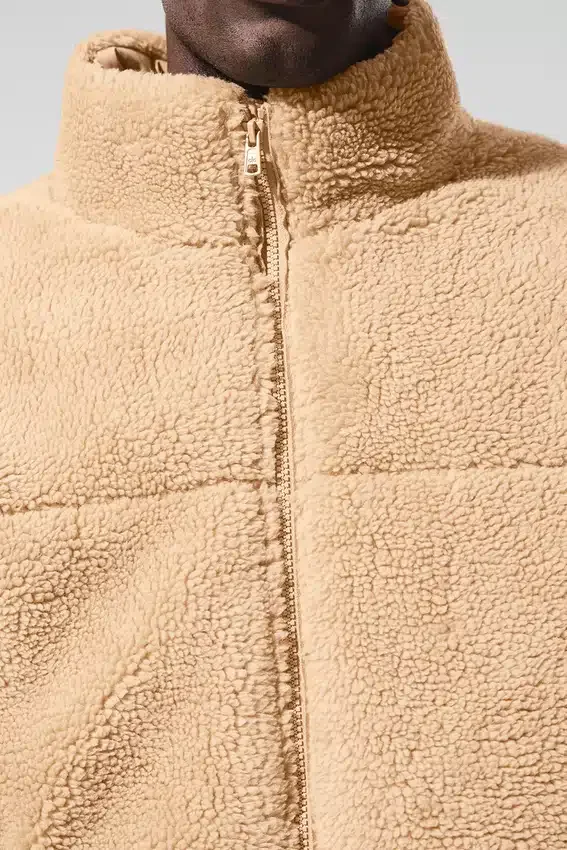 Chaqueta acolchada Sherpa Stage - Camel