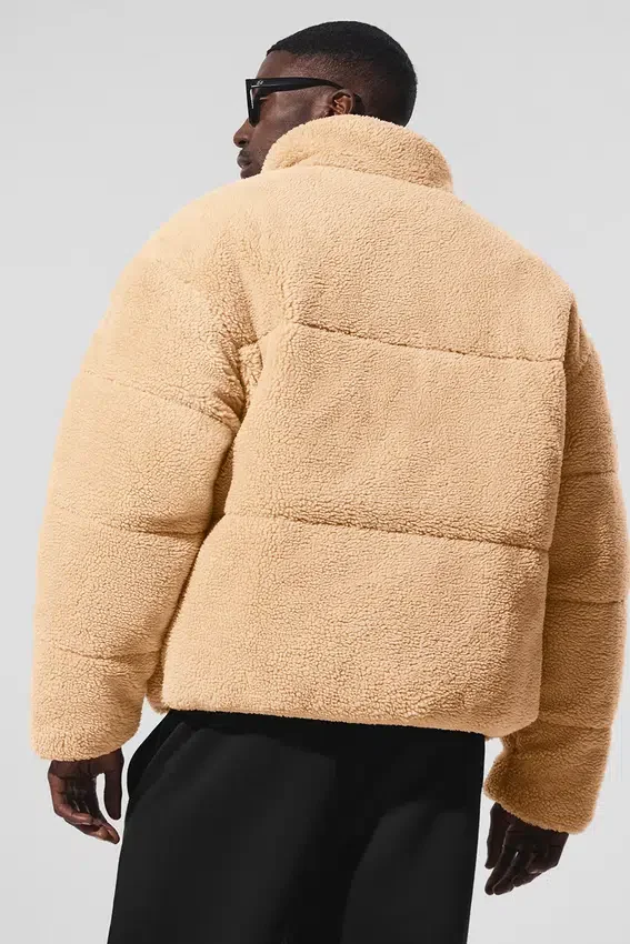 Chaqueta acolchada Sherpa Stage - Camel