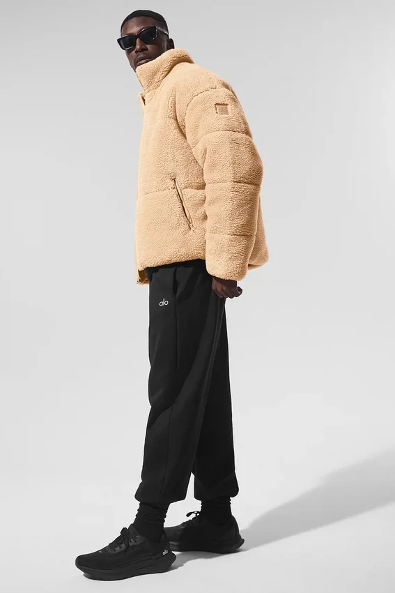 Chaqueta acolchada Sherpa Stage - Camel