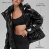 Chaqueta acolchada Stunner - Negro