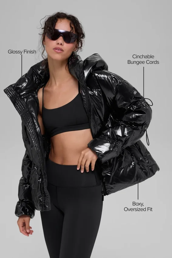 Chaqueta acolchada Stunner - Negro