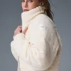 Chaqueta acolchada tipo jersé Darling - Marfil