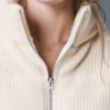 Chaqueta acolchada tipo jersé Darling - Marfil