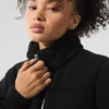 Chaqueta acolchada tipo jersé Darling - Negro