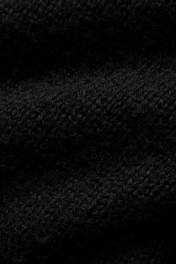 Chaqueta acolchada tipo jersé Darling - Negro