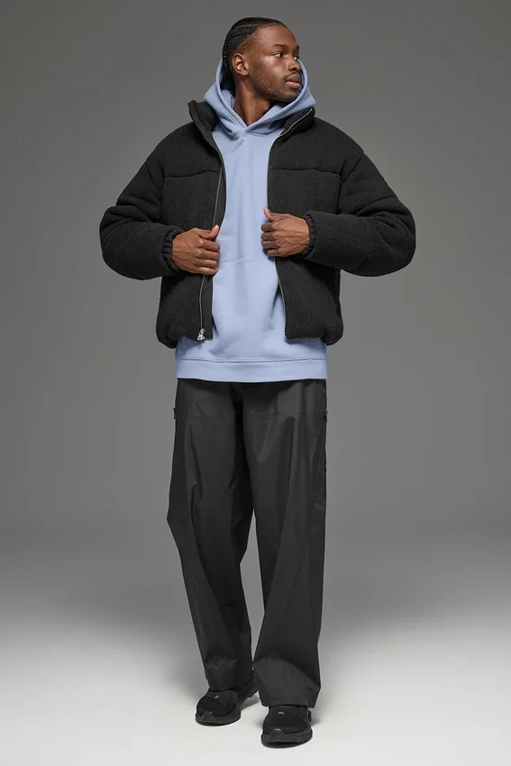 Chaqueta acolchada tipo jerséu Stage - Negro