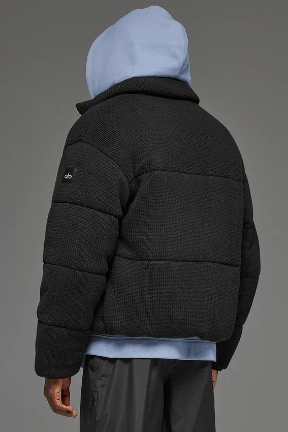 Chaqueta acolchada tipo jerséu Stage - Negro