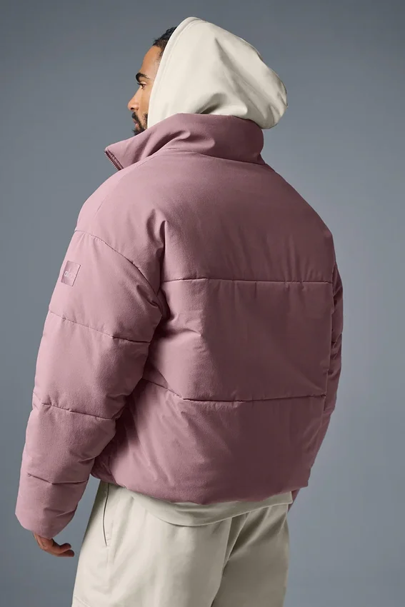 Chaqueta acolchada urbana de tejido elástico - Woodrose