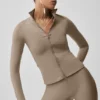 Chaqueta Airlift Winter Warm Radiant con cremallera completa - Gravel