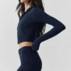 Chaqueta ajustada Alosoft Sincere - Azul marino