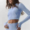 Chaqueta ajustada Alosoft Sincere - Azul Provenza claro