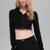 Chaqueta ajustada Alosoft Sincere - Negro