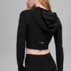 Chaqueta ajustada Alosoft Sincere - Negro