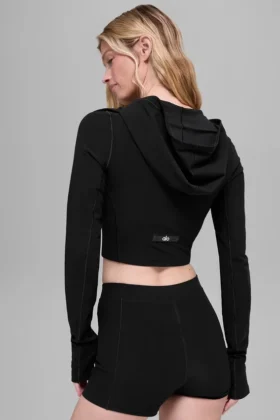 Chaqueta ajustada Alosoft Sincere – Negro
