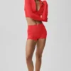 Chaqueta ajustada Alosoft Sincere - Rojo brillante