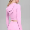 Chaqueta ajustada Alosoft Sincere - Rosa corazón de caramelo