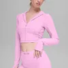 Chaqueta ajustada Alosoft Sincere - Rosa corazón de caramelo